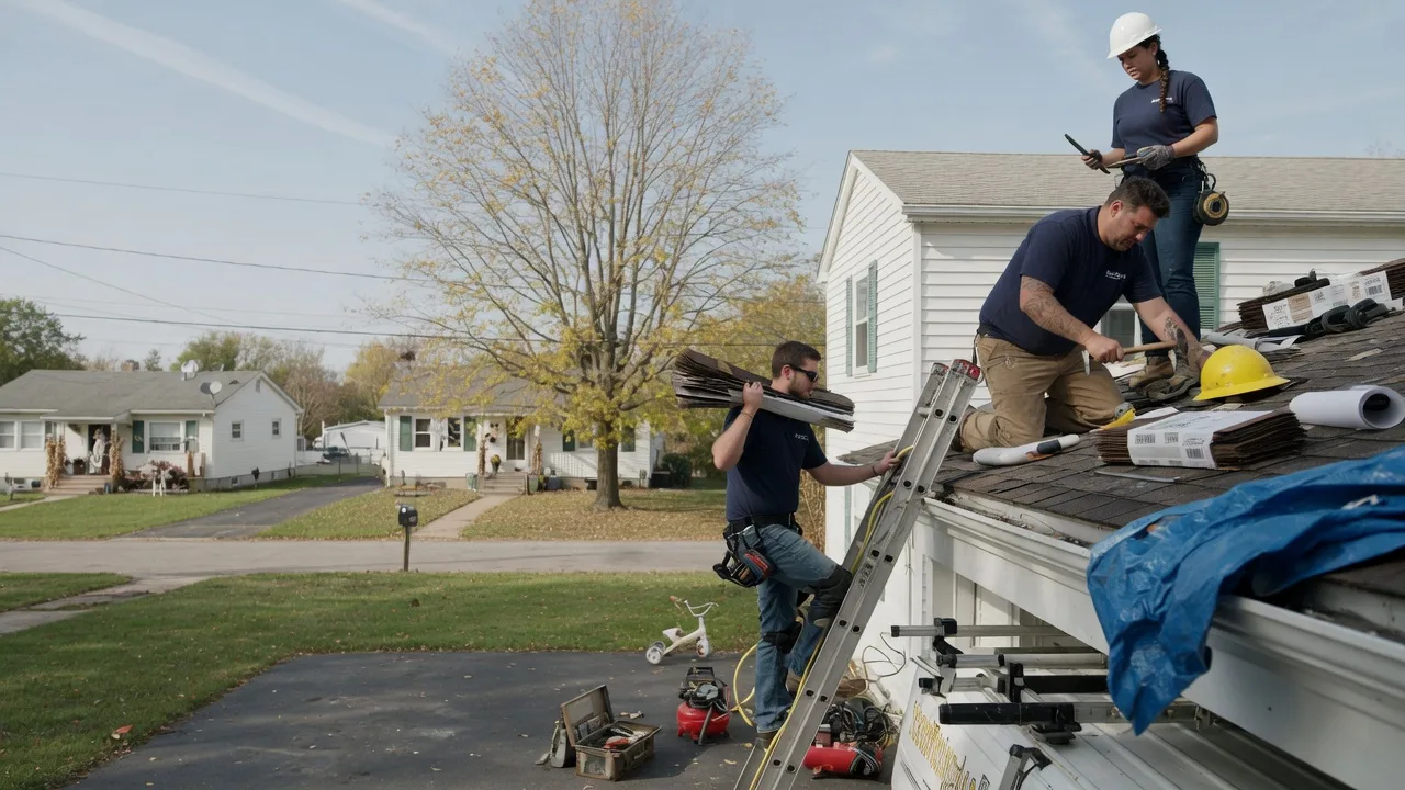 Local Roofing Contractors in Rothschild, WI near me